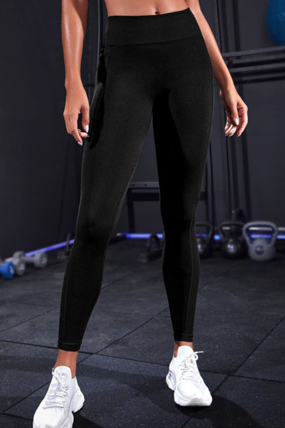 Leggings deportivos con cintura ancha