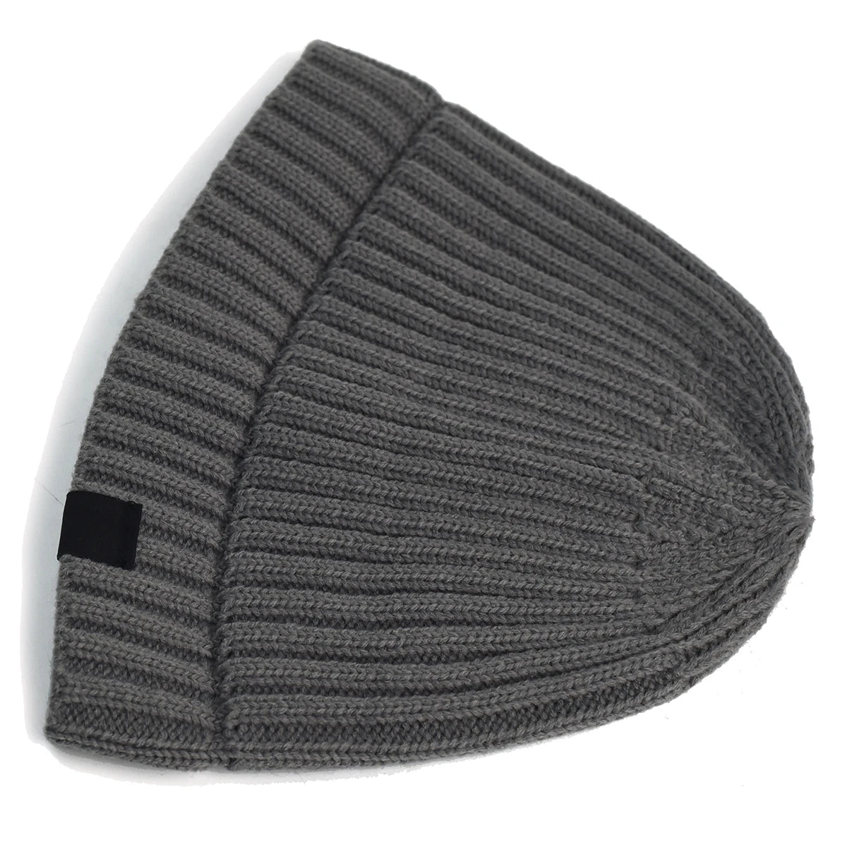 Gorro de punto estilo hip hop para hombre y mujer, gorro de invierno cálido, sin ala, holgado, con puños, estilo pescador