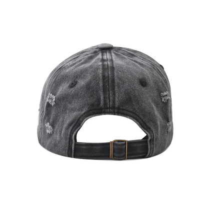 Gorra de béisbol desgastada, gorra de papá para hombres y mujeres, gorra de camionero de algodón lavado vintage, ajustable, de perfil bajo, estilo unisex