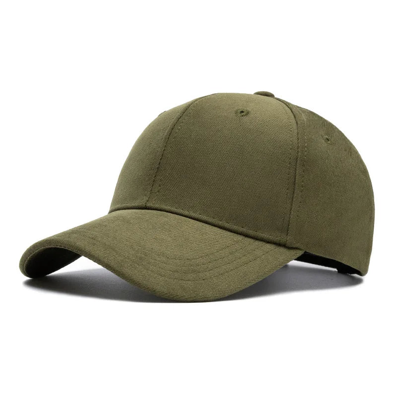 Gorras de béisbol de gamuza de moda para hombres y mujeres, gorras de béisbol de estilo retro con visera ajustable, estilo hip hop, unisex, para otoño e invierno