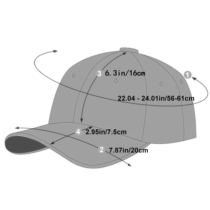 Unisex Skull Embroidery Lable Breathable Baseball Caps Spring and Autumn Outdoor Adjustable Casual Hat Sunscreen Hat