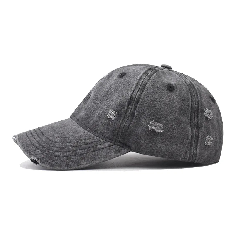 Gorra de béisbol desgastada, gorra de papá para hombres y mujeres, gorra de camionero de algodón lavado vintage, ajustable, de perfil bajo, estilo unisex