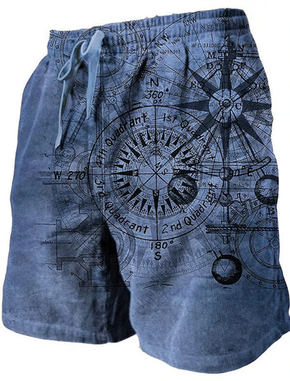 Pantalones cortos de playa para hombre Royal Knight con estampado 3D, pantalones cortos transpirables de verano para hombre, pantalones cortos de fitness para la calle, ropa para hombre