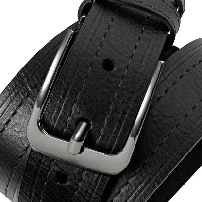 Men's Leather Fashion Classic Belt Metal Pin Buckle Casual Cowhide Men's Vintage Jean's Belts Gifts Belt for Women