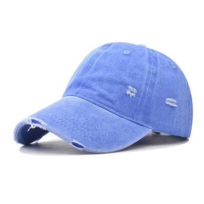 Gorra de béisbol desgastada, gorra de papá para hombres y mujeres, gorra de camionero de algodón lavado vintage, ajustable, de perfil bajo, estilo unisex