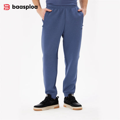 Baasploa 2024 Pantalones deportivos transpirables para hombre, pantalones casuales cómodos y suaves para entrenamiento y fitness, pantalones deportivos de algodón para hombre XXXL