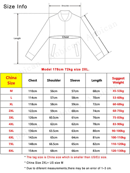 Winter Jacket Men Korean Fashion Thick Warm Parka Coat Hooded Windbreaker Loose Outerwear Windproof Thermal Jacket Big Size 8XL