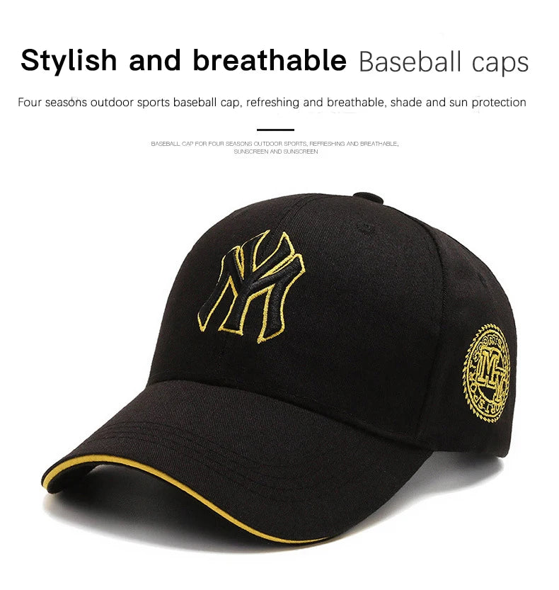 Casual outdoor multi-functional sunscreen hats, embroidered letter baseball caps, fashion sunhat official website