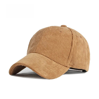 Fashion Suede Baseball Caps For Men Women Autumn Winter Solid Retro Snapback Hip Hop Hat Unisex Street Adjustable Sun Visor Caps