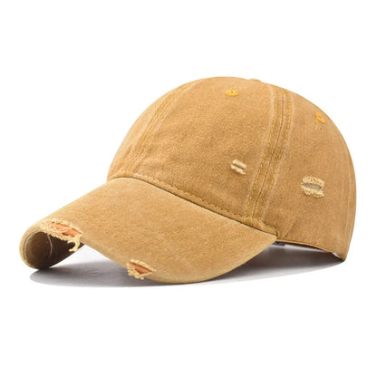 Gorra de béisbol desgastada, gorra de papá para hombres y mujeres, gorra de camionero de algodón lavado vintage, ajustable, de perfil bajo, estilo unisex