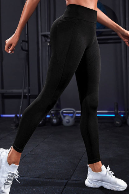 Leggings deportivos con cintura ancha